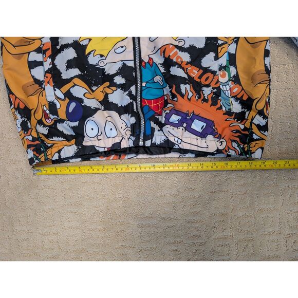 Members Only Nickelodeon Collaboration Hooded Jacket Mens Medium Lightweight - Picture 9 of 13